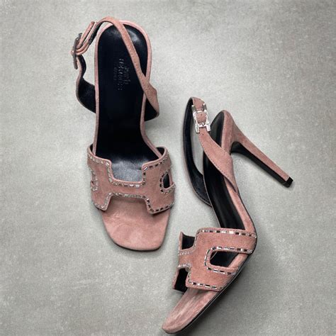 Holy 105 Suede Slingback Sandals 